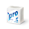 Салфетки бумажные 23х24см белые, 100 листов, С184 PRO Tissue (х1/40)