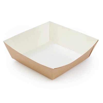 Лоток TRAY 550 110x110x42мм Pure Kraft OSQ (х1/300)